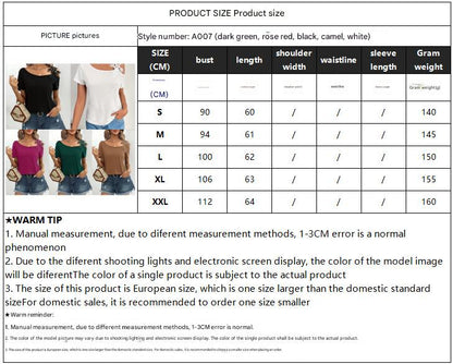 solid color stitching fashion lace T-shirt women's tops