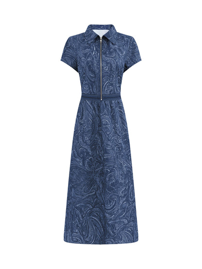 🌟 Timeless Paisley Print Maxi Dress: Effortless Elegance for Every Occasion