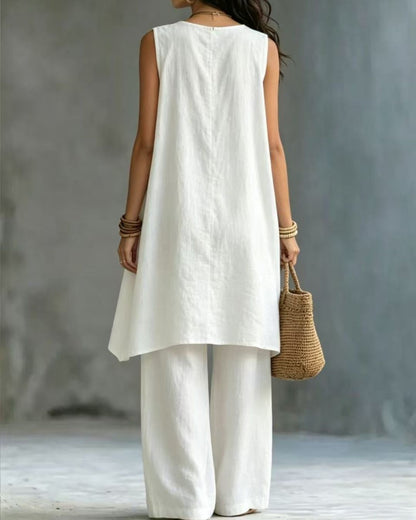 Curvvvy™ Boho Draped Two-Piece Set
