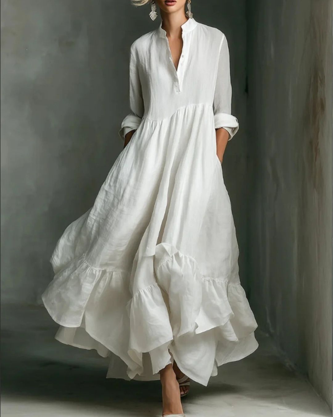 Curvvvy™ Elegant Flowy Maxi Dress