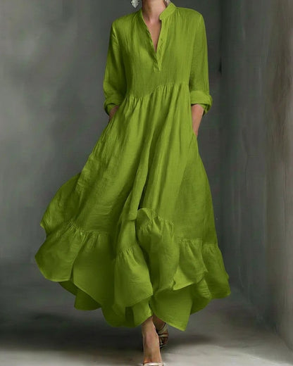 Curvvvy™ Elegant Flowy Maxi Dress