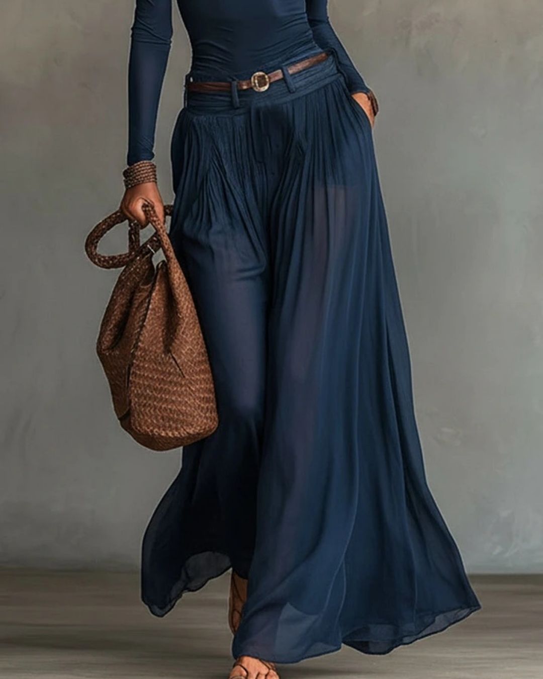 Curvvvy™ One-Shoulder Tulle Skirt Set