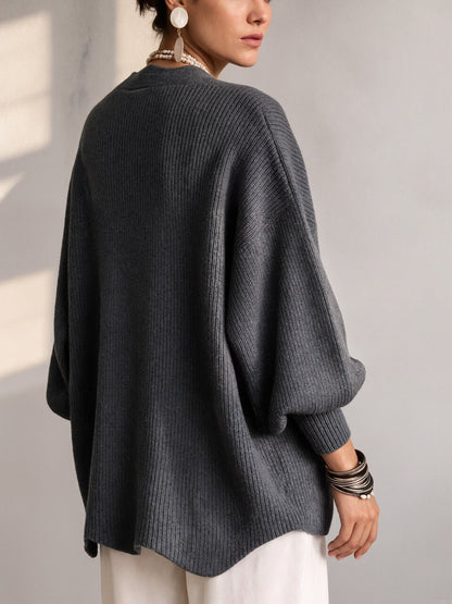 Everyday Button Front Cardigan Sweater