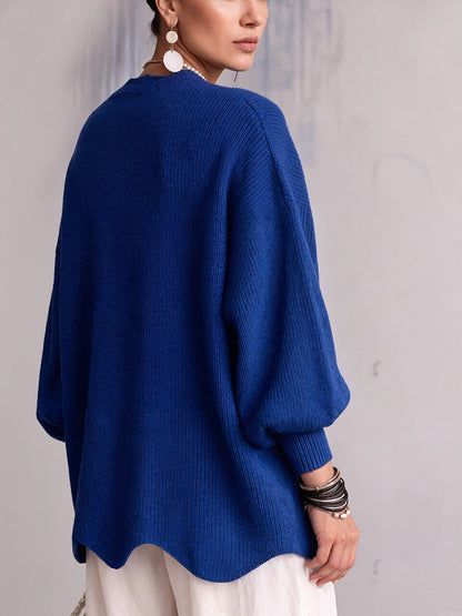 Everyday Button Front Cardigan Sweater