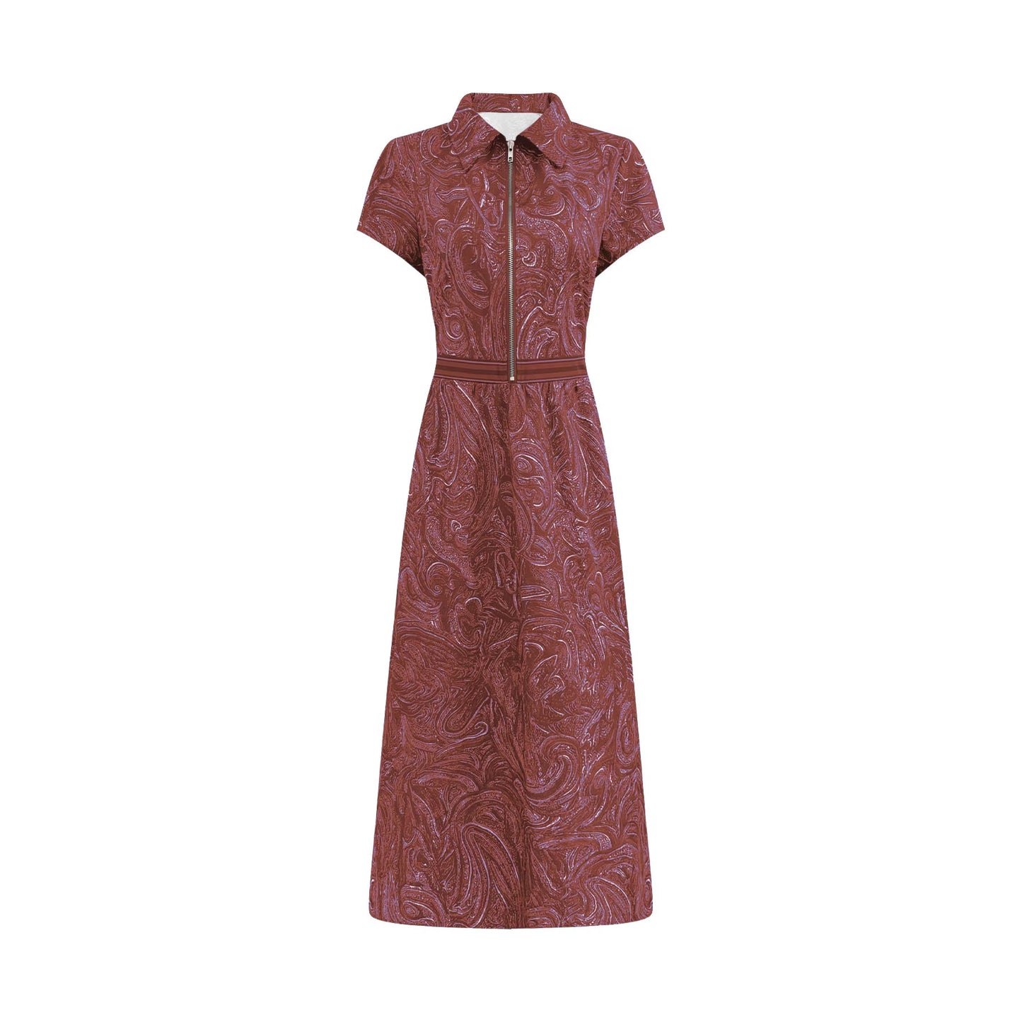 🌟 Timeless Paisley Print Maxi Dress: Effortless Elegance for Every Occasion