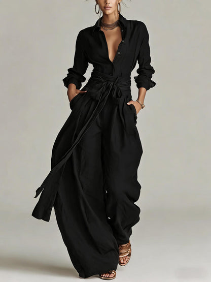 Stylish, Casual, Loose-Fit Matching Set