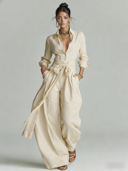 Stylish, Casual, Loose-Fit Matching Set