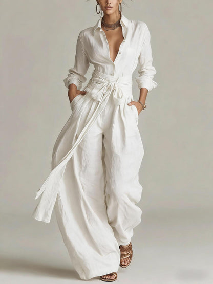 Stylish, Casual, Loose-Fit Matching Set