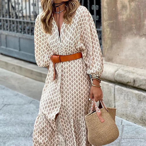Elegant and casual women's dress