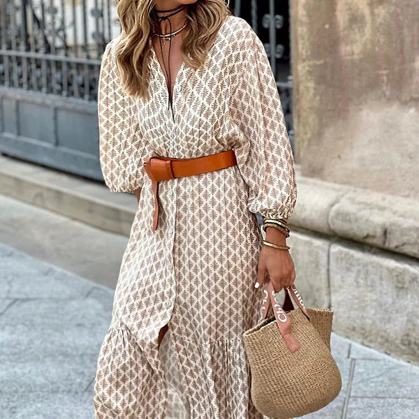 Elegant and casual women's dress