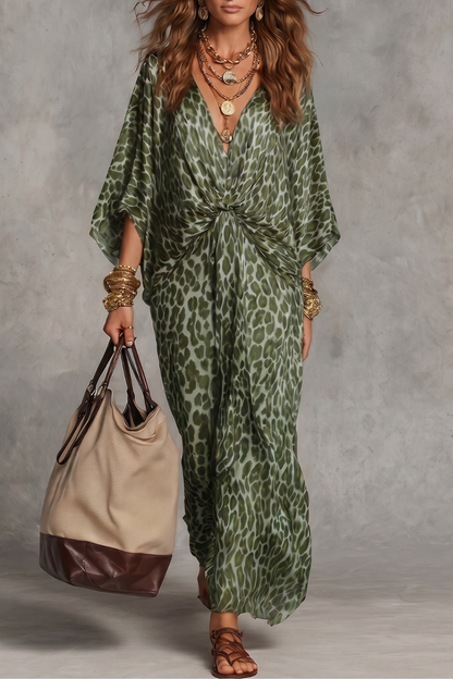 Savaréa – Wild elegance drape – Maxi dress-10908686516567-OLVIA ROSE LONDON