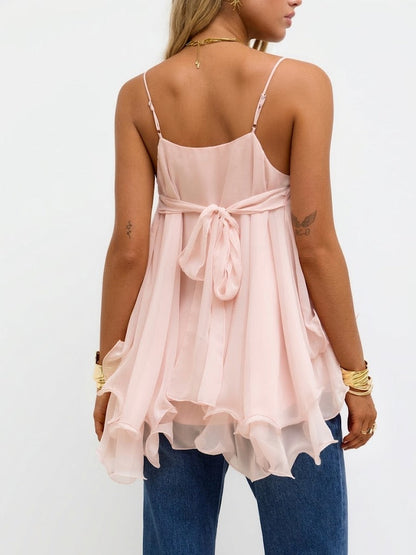 Stylish Chiffon Camisole Top